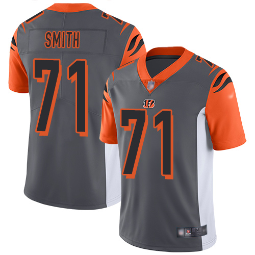 Cincinnati Bengals Limited Silver Men Andre Smith Jersey NFL Footballl #71 Inverted Legend->cincinnati bengals->NFL Jersey